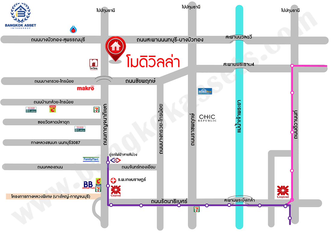 บ้านมือสองตกแต่งใหม่ โครงการ โมดิวิลล่า บางบัวทอง บ้านแฝดสไตล์โมเดิร์น เนื้อที่ 41.2 ตร.ว. ฟังก์ชัน 3 ห้องนอน 2 ห้องน้ำ จอดรถได้ 2 คัน พร้อมอยู่ บนทำเลติดถนนกาญจนาภิเษก ใกล้เซ็นทรัลเวสต์เกต และรถไฟฟ้าสถานี "คลองบางไผ่"...